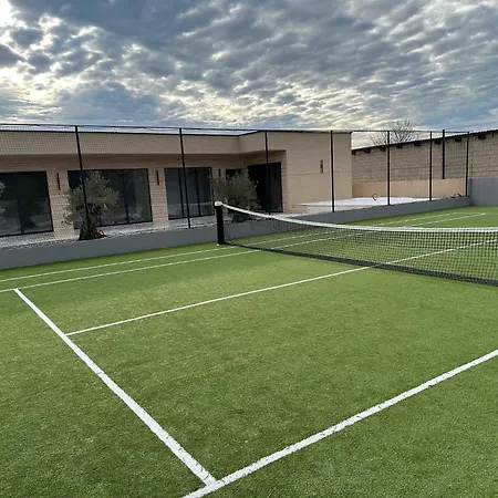 וילה Modern Escape With Private Pool Sauna Game Bbq Near